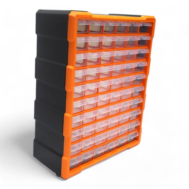 Desktop Wall Mount Container Plastic Storage 60 Drawers Toolbox (2)