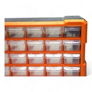 Desktop Wall Mount Container Plastic Storage 60 Drawers Toolbox