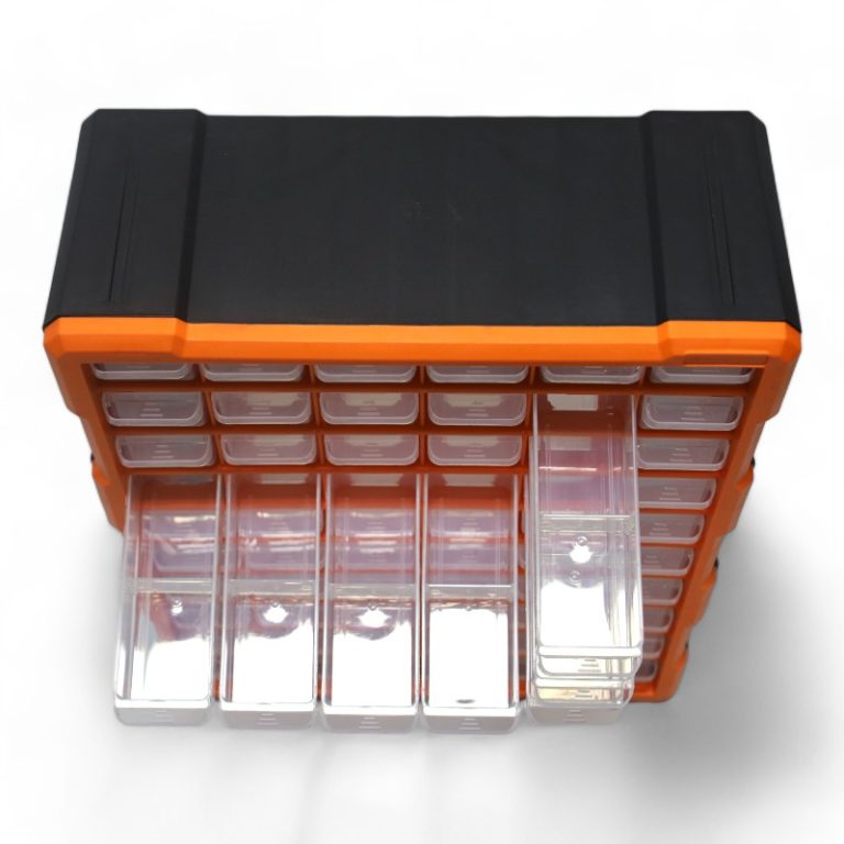 Desktop Wall Mount Container Plastic Storage 60 Drawers Toolbox (5)