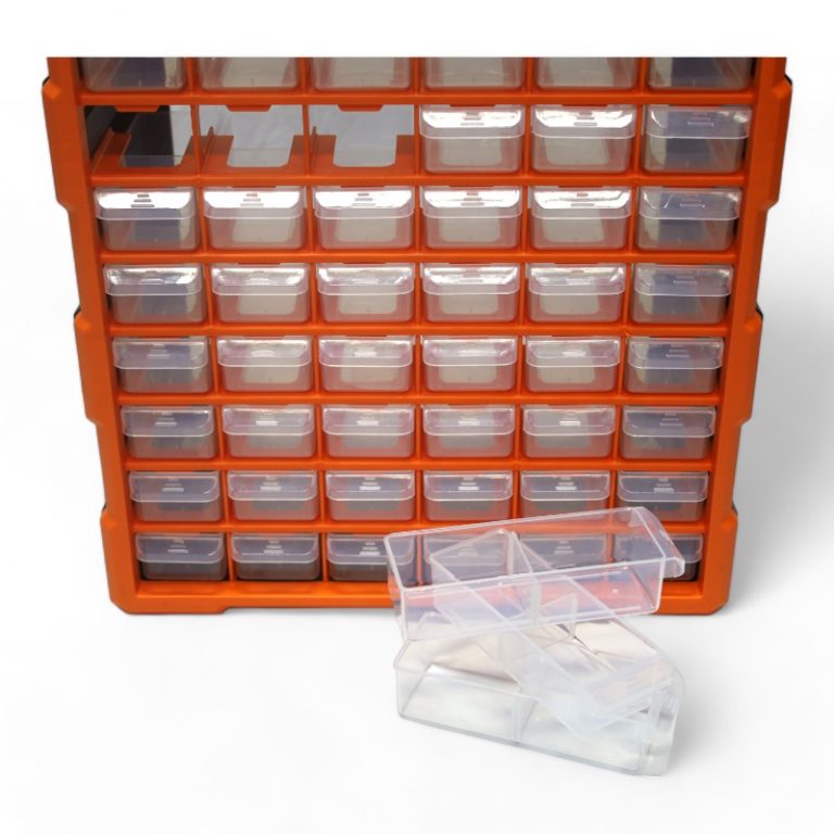 Desktop Wall Mount Container Plastic Storage 60 Drawers Toolbox (6)