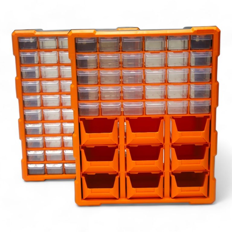 Desktop Wall Mount Container Plastic Storage 60 Drawers Toolbox (7)